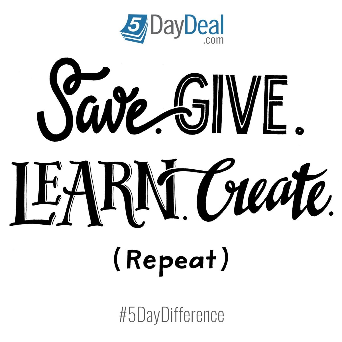 5daydeal-save-give_learn-create-repeate-logo