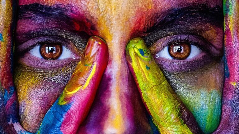 COLORFUL FACE