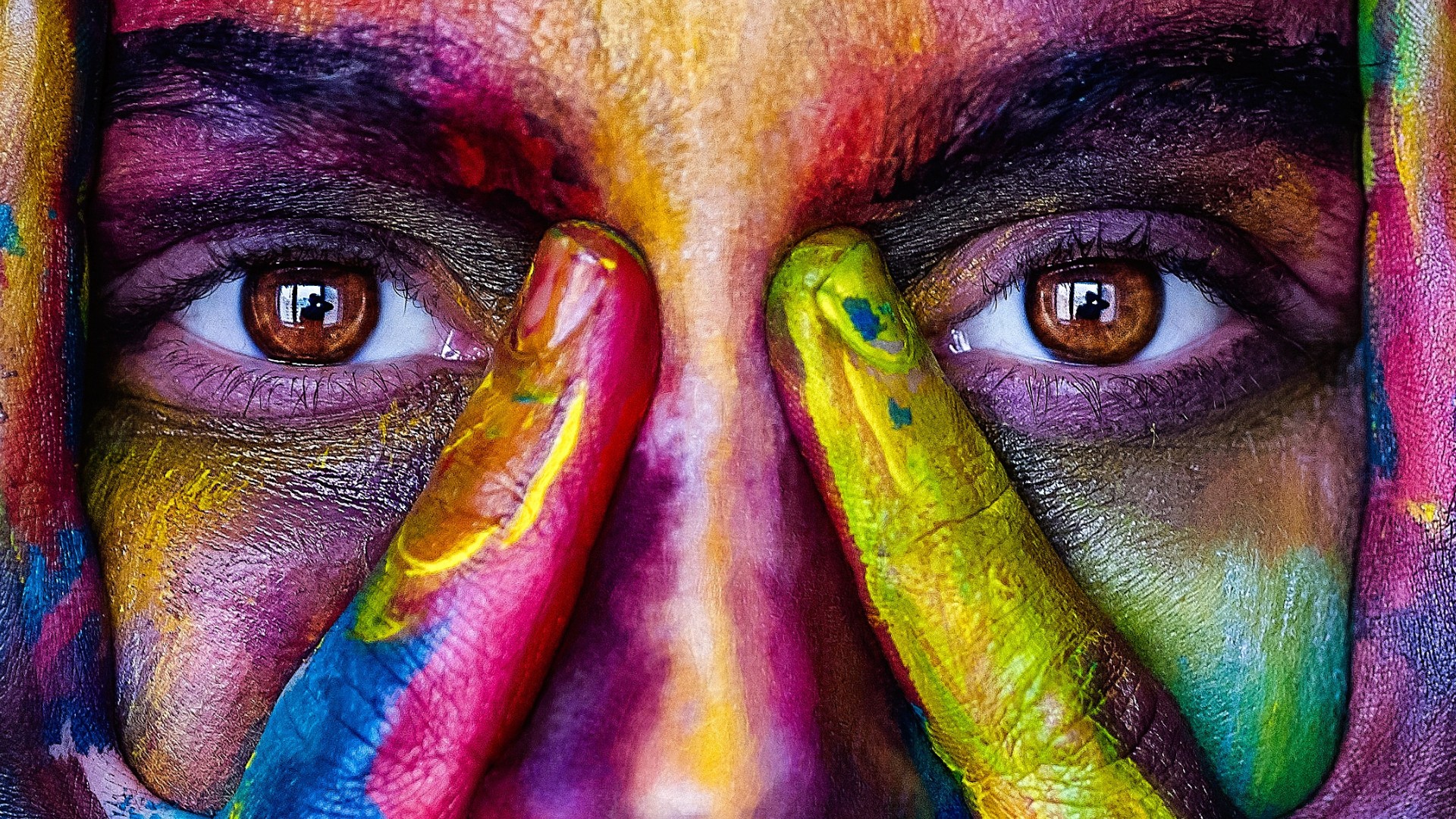 COLORFUL FACE