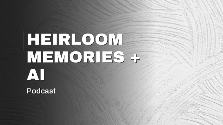 Rendering Timeless Heirloom Memories with AI